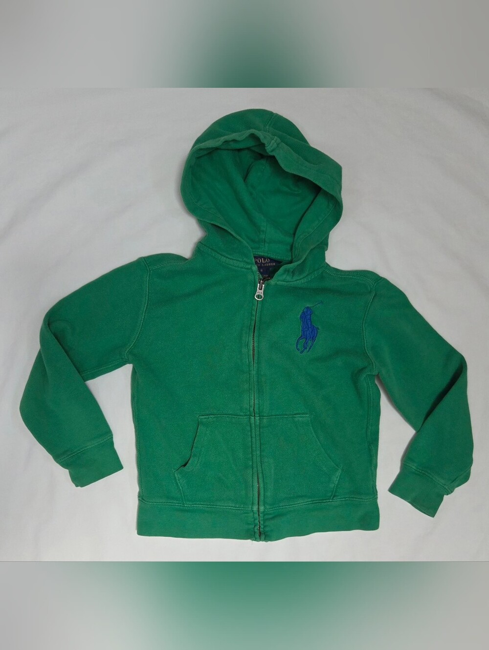 Polo Ralph Lauren Kids Green Hoodie 6